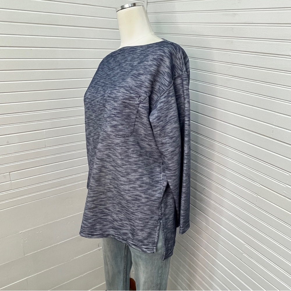 Engineered Garments New York Textured Wide Neck Top - Picture 5 of 8